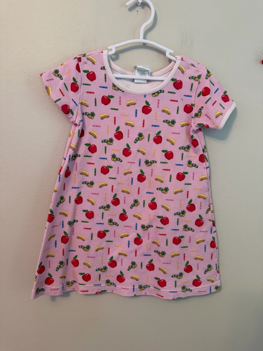 Lullaby Set Pink Back to School Print Dress